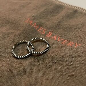 James Avery Twisted Wire Rings